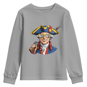Proud Maye Lover Youth Sweatshirt Football Fan Supporter TS12 Sport Gray Print Your Wear