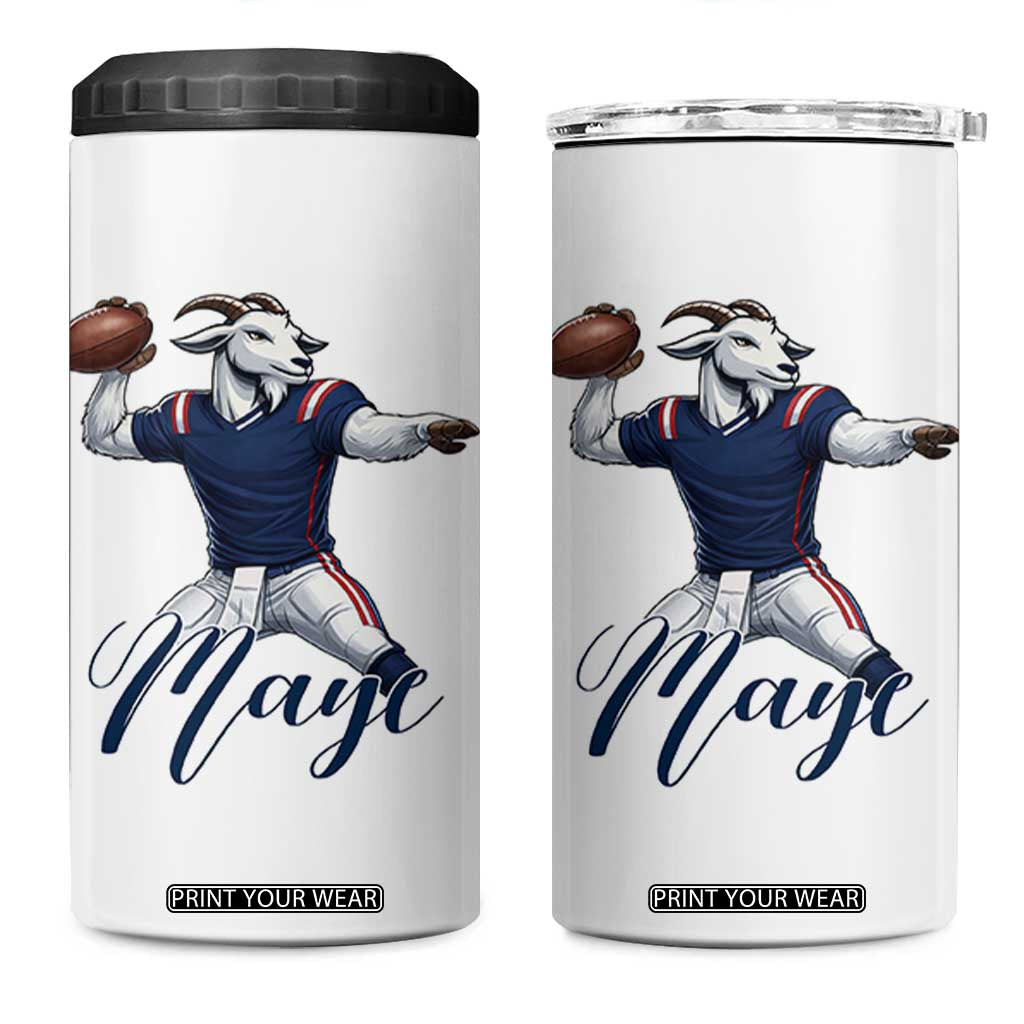 Dedicated Maye Lover 4 in 1 Can Cooler Tumbler Football Fan Supporter TS12 One Size: 16 oz White Print Your Wear