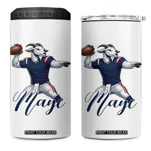 Dedicated Maye Lover 4 in 1 Can Cooler Tumbler Football Fan Supporter TS12 One Size: 16 oz White Print Your Wear