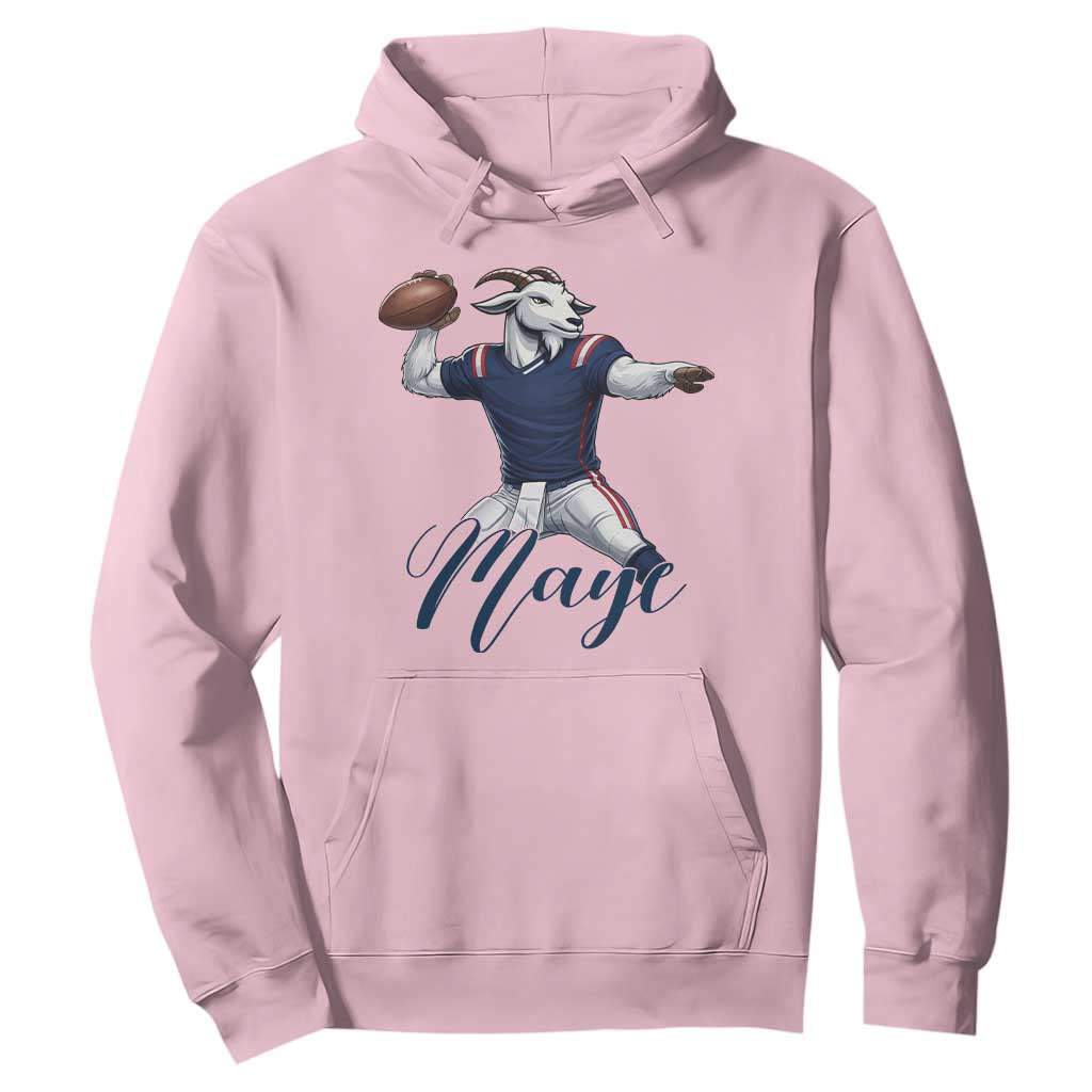 Dedicated Maye Lover Hoodie Football Fan Supporter TS12 Light Pink Print Your Wear