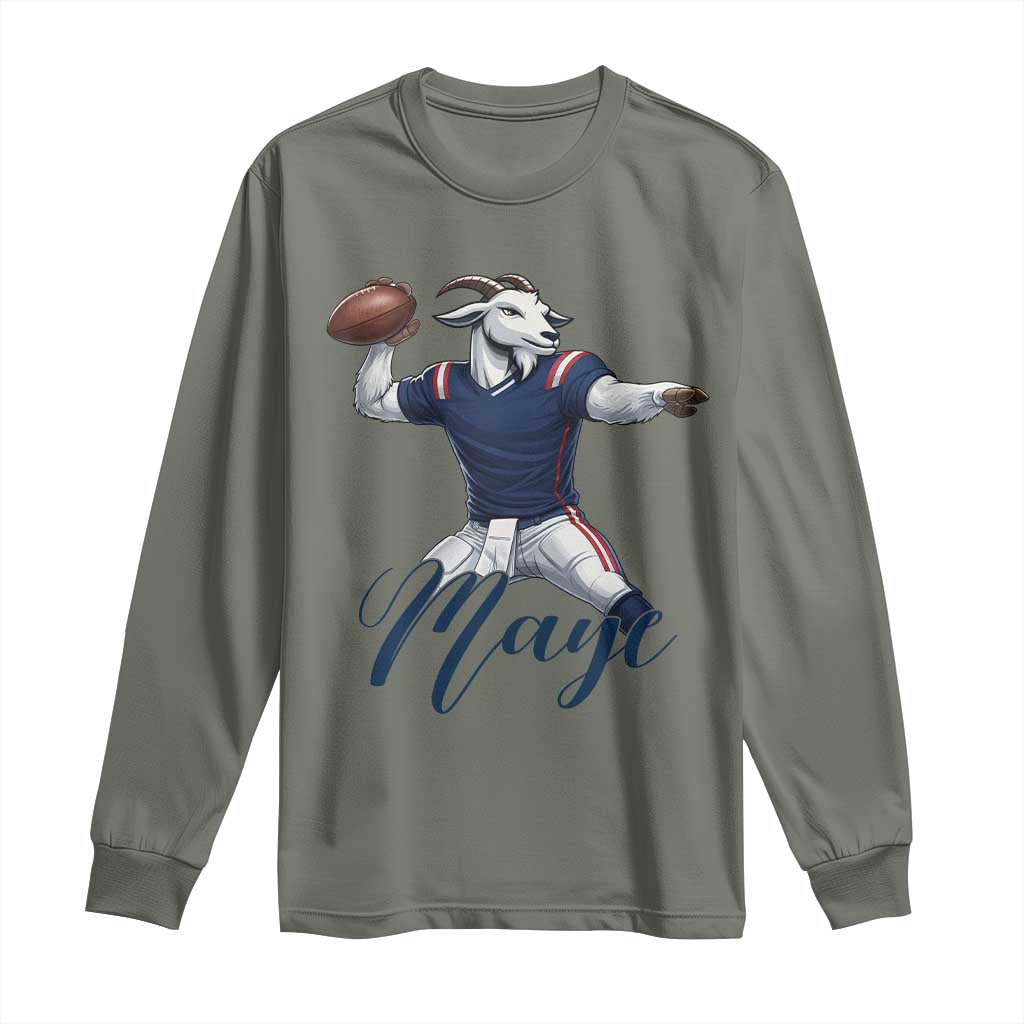 Dedicated Maye Lover Long Sleeve Shirt Football Fan Supporter TS12 Military Green Print Your Wear