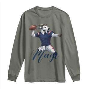 Dedicated Maye Lover Long Sleeve Shirt Football Fan Supporter TS12 Military Green Print Your Wear