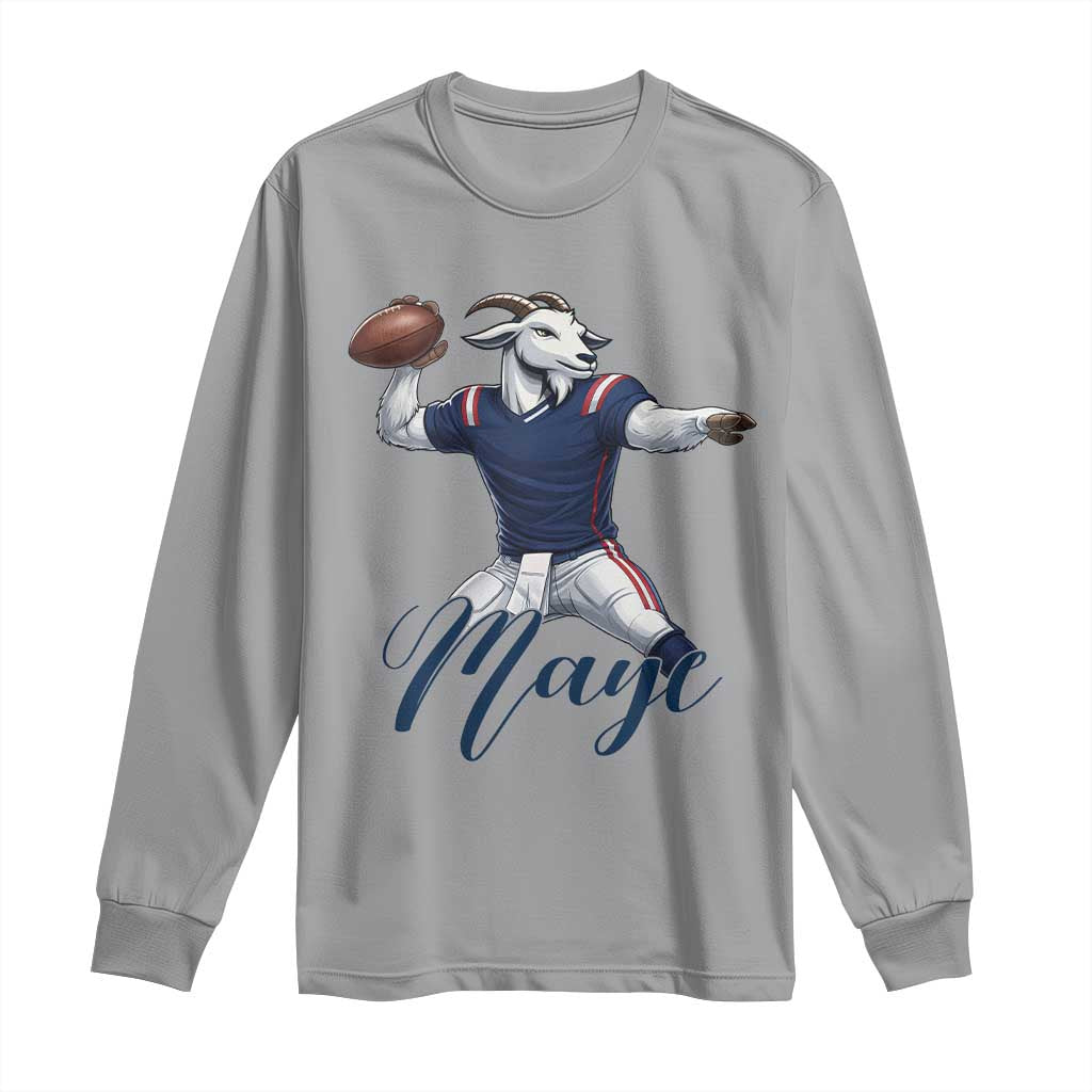 Dedicated Maye Lover Long Sleeve Shirt Football Fan Supporter TS12 Sport Gray Print Your Wear