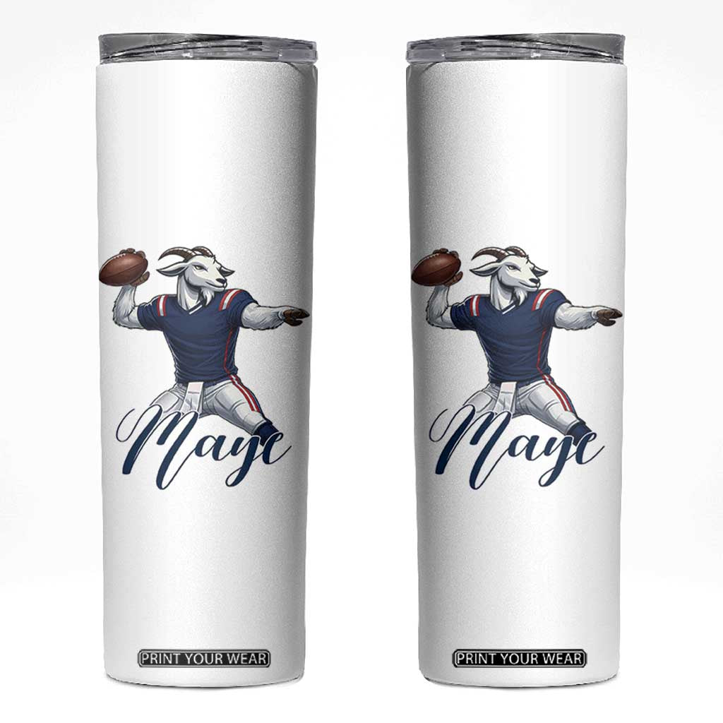 Dedicated Maye Lover Skinny Tumbler Football Fan Supporter TS12 White Print Your Wear