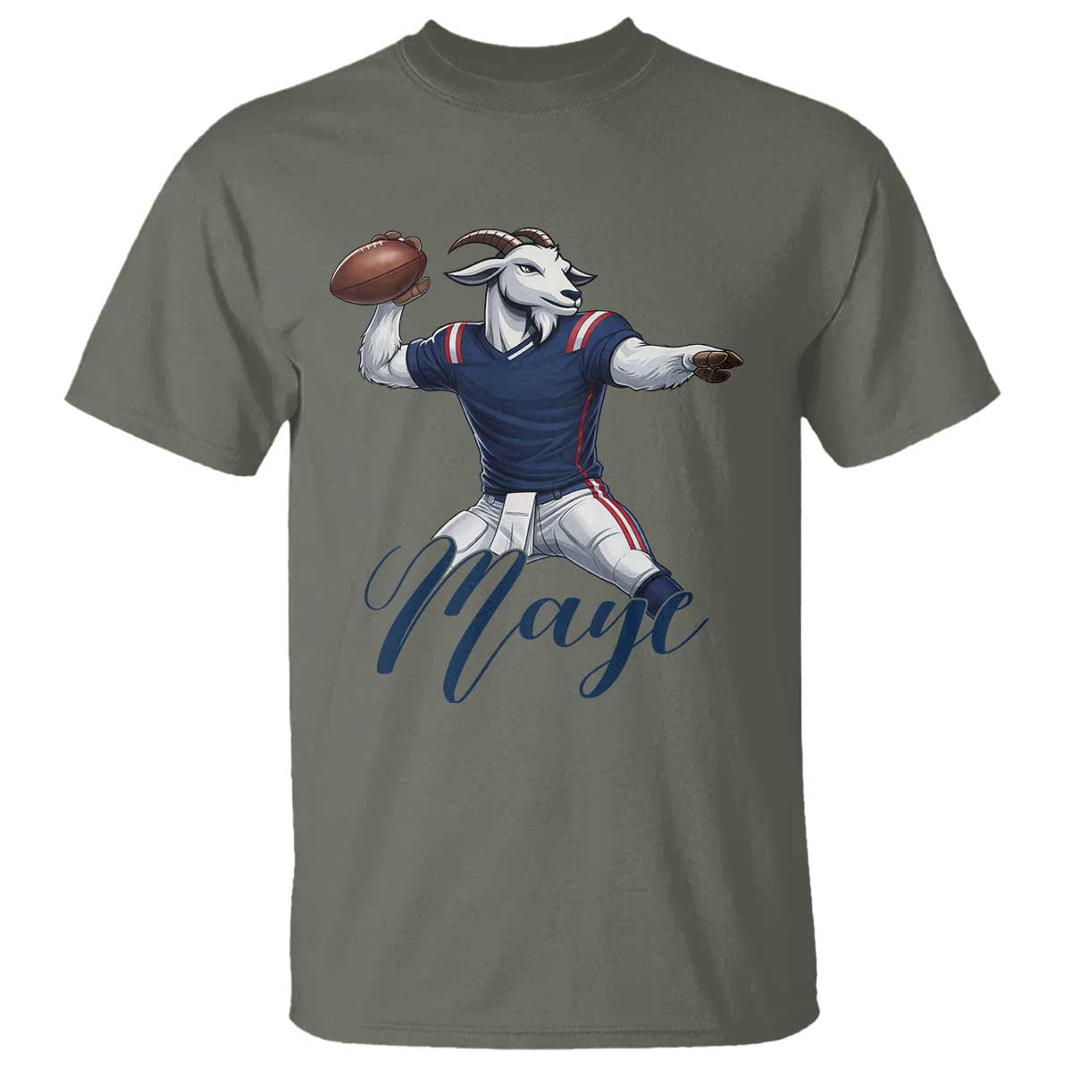 Dedicated Maye Lover T Shirt Football Fan Supporter TS12 Military Green Print Your Wear