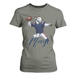 Dedicated Maye Lover T Shirt For Women Football Fan Supporter TS12 Military Green Print Your Wear