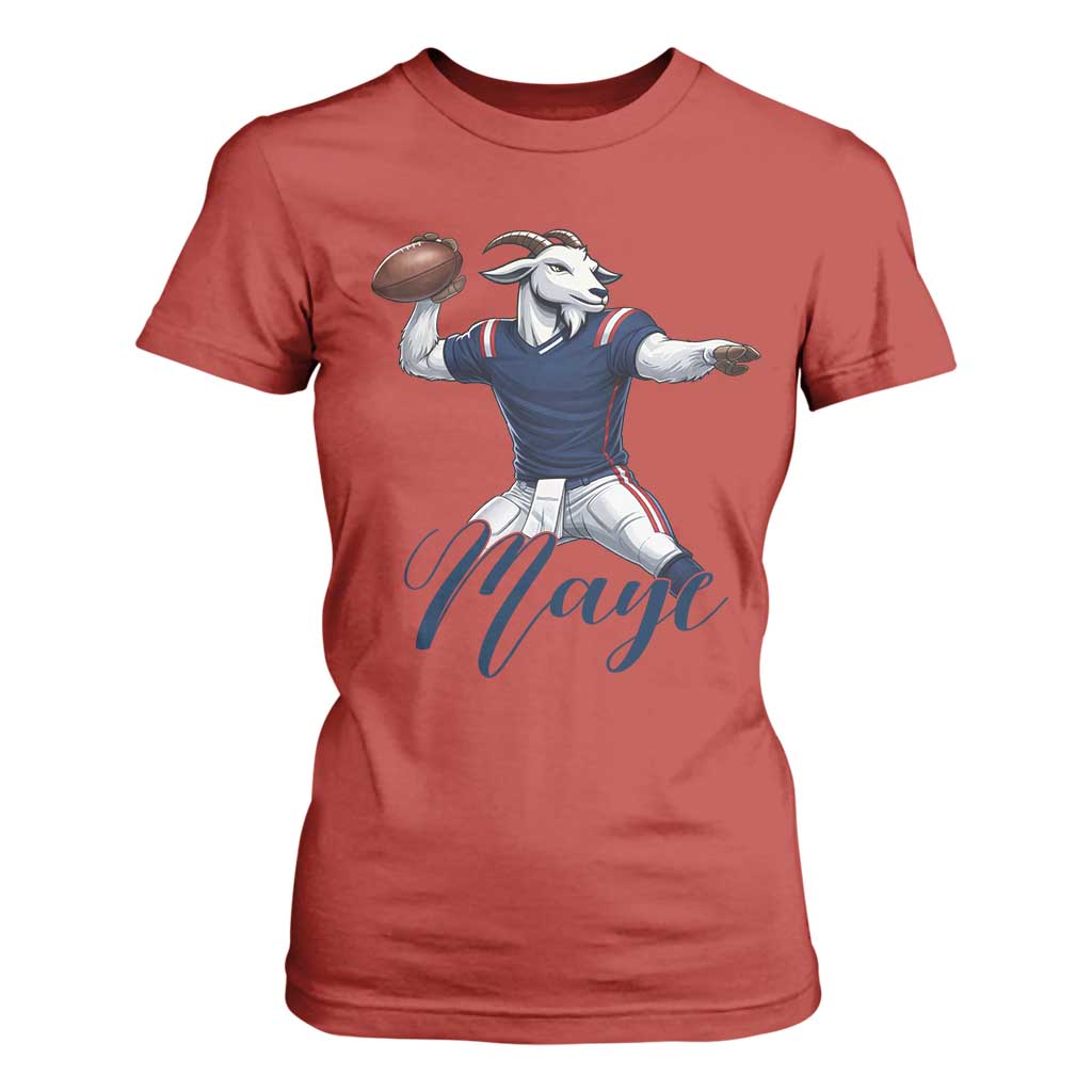 Dedicated Maye Lover T Shirt For Women Football Fan Supporter TS12 Red Print Your Wear