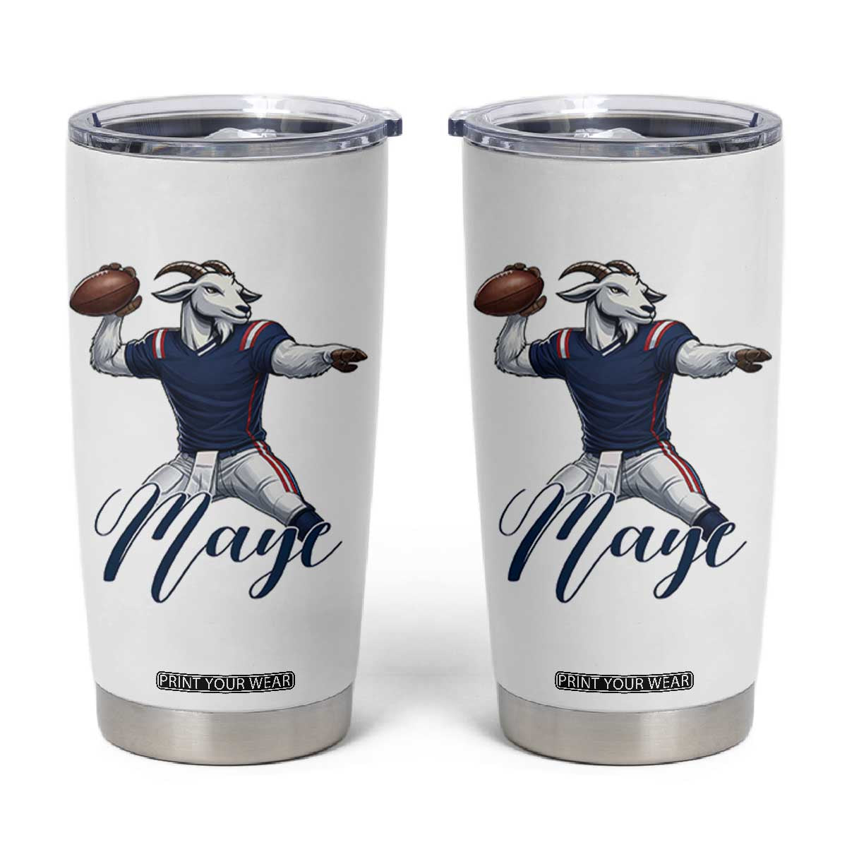 Dedicated Maye Lover Tumbler Cup Football Fan Supporter TS12 White Print Your Wear