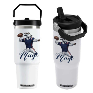 Dedicated Maye Lover Flip Straw Tumbler Football Fan Supporter TS12 One Size: 30 oz White Print Your Wear