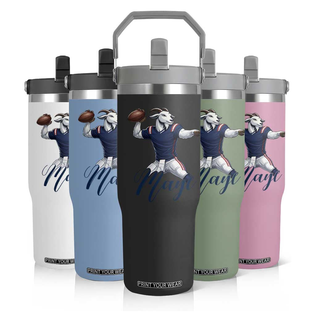 Dedicated Maye Lover Flip Straw Tumbler Football Fan Supporter TS12 Print Your Wear