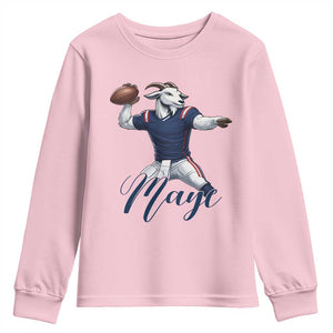 Dedicated Maye Lover Youth Sweatshirt Football Fan Supporter TS12 Light Pink Print Your Wear