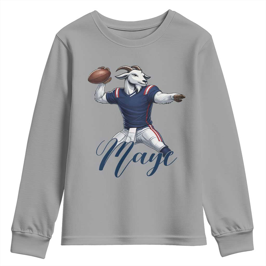 Dedicated Maye Lover Youth Sweatshirt Football Fan Supporter TS12 Sport Gray Print Your Wear