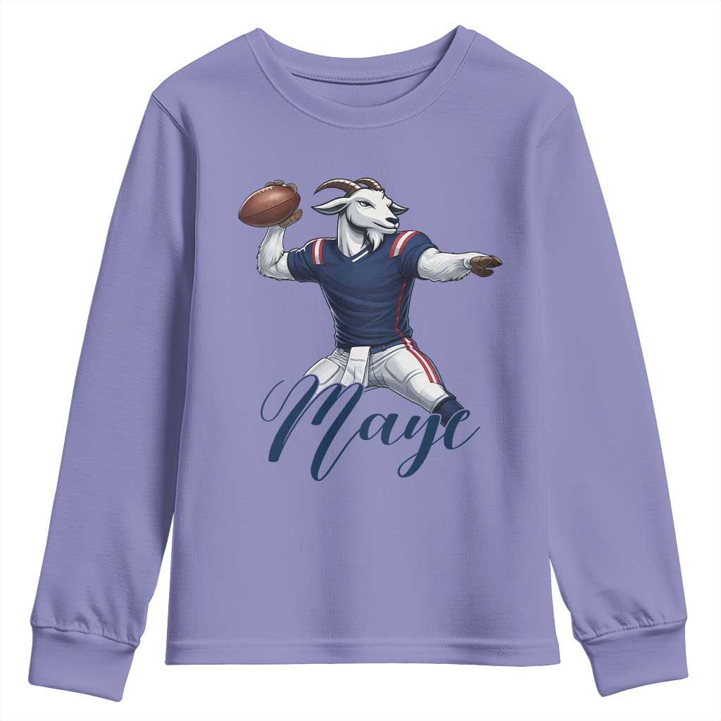 Dedicated Maye Lover Youth Sweatshirt Football Fan Supporter TS12 Violet Print Your Wear
