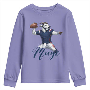 Dedicated Maye Lover Youth Sweatshirt Football Fan Supporter TS12 Violet Print Your Wear
