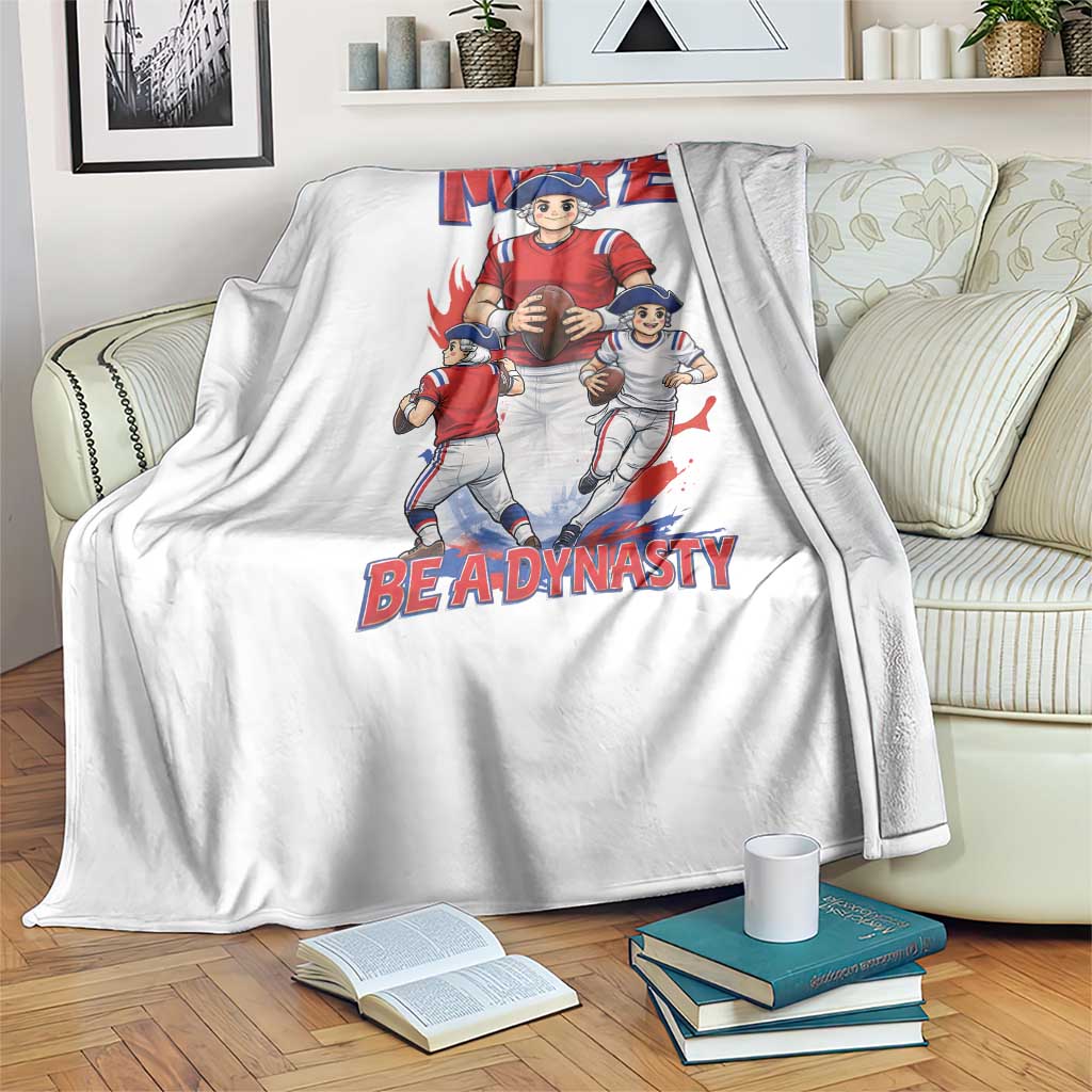Maye Be A Dynasty Throw Blanket Funny QB Football Fan TS12 Print Your Wear