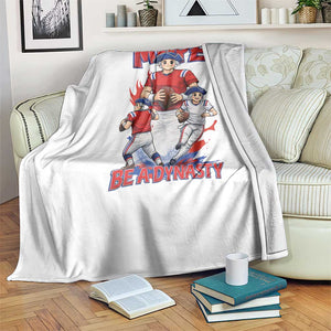 Maye Be A Dynasty Throw Blanket Funny QB Football Fan TS12 Print Your Wear