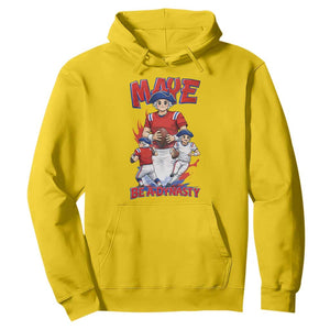 Maye Be A Dynasty Hoodie Funny QB Football Fan TS12 Daisy Print Your Wear