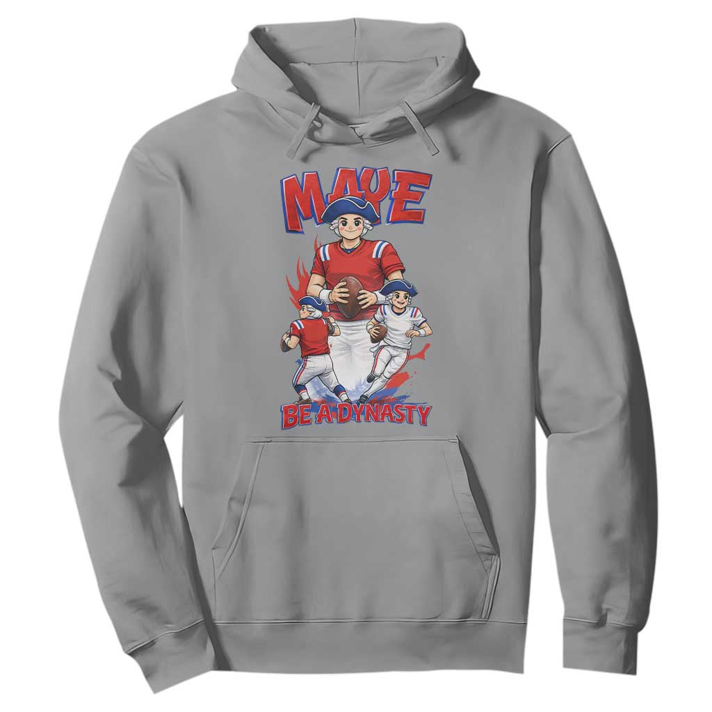 Maye Be A Dynasty Hoodie Funny QB Football Fan TS12 Sport Gray Print Your Wear
