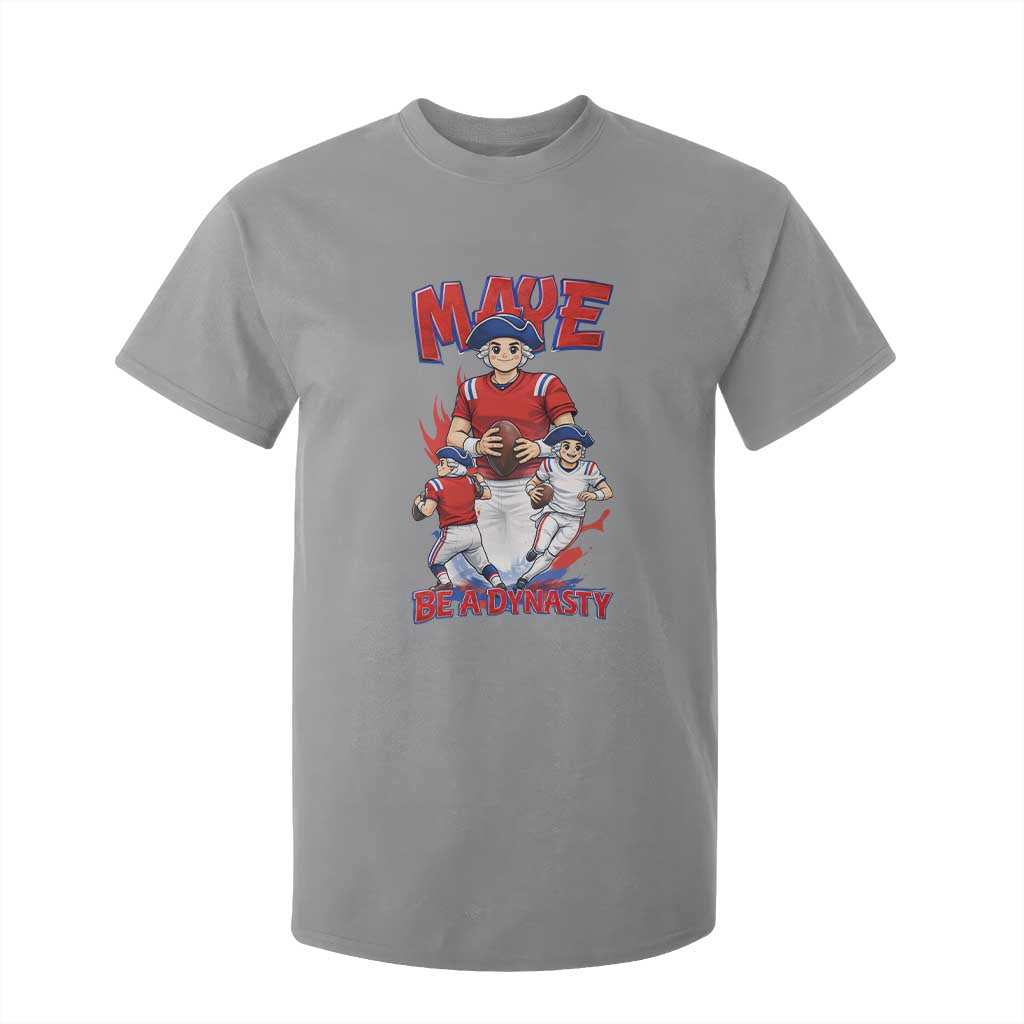 Maye Be A Dynasty T Shirt For Kid Funny QB Football Fan TS12 Sport Gray Print Your Wear