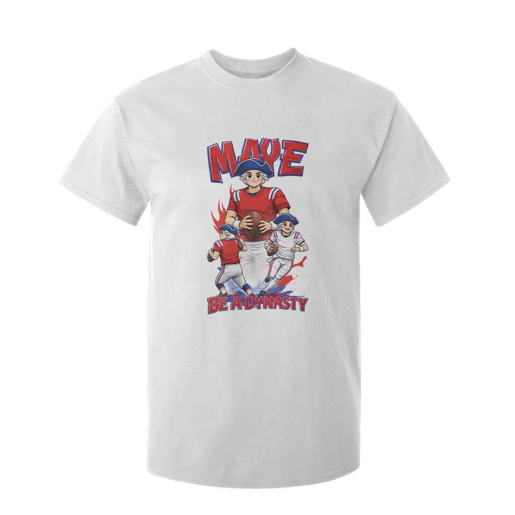 Maye Be A Dynasty T Shirt For Kid Funny QB Football Fan TS12 White Print Your Wear