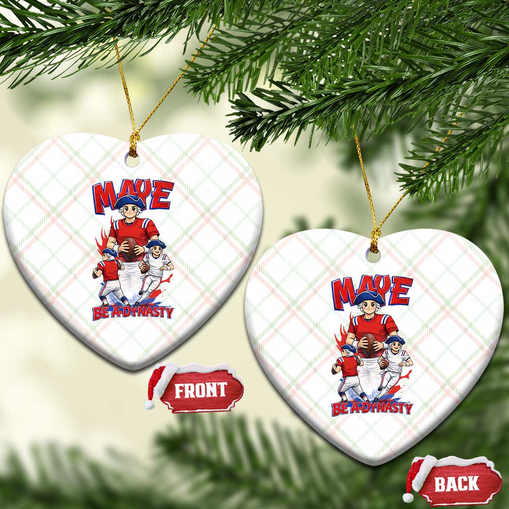 Maye Be A Dynasty Ceramic Ornament Funny QB Football Fan TS12 Print Your Wear