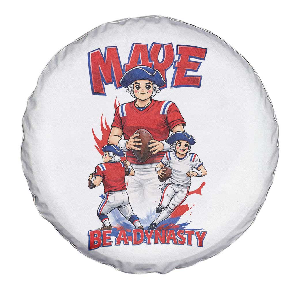 Maye Be A Dynasty Spare Tire Cover Funny QB Football Fan TS12 Print Your Wear