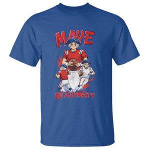 Maye Be A Dynasty T Shirt Funny QB Football Fan TS12 Royal Blue Print Your Wear
