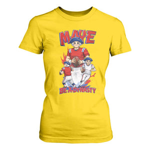 Maye Be A Dynasty T Shirt For Women Funny QB Football Fan TS12 Daisy Print Your Wear