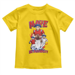 Maye Be A Dynasty Toddler T Shirt Funny QB Football Fan TS12 Daisy Print Your Wear