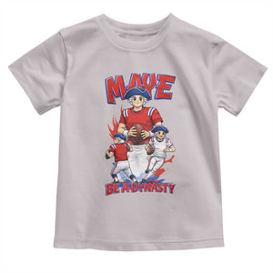Maye Be A Dynasty Toddler T Shirt Funny QB Football Fan TS12 Ice Gray Print Your Wear