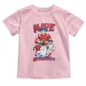 Maye Be A Dynasty Toddler T Shirt Funny QB Football Fan TS12 Light Pink Print Your Wear