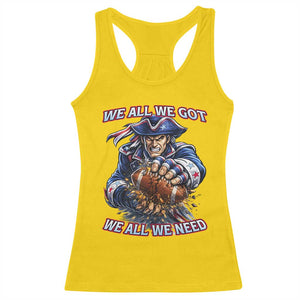 We All We Got We All We Need Racerback Tank Top Football Fan TS12 Daisy Print Your Wear