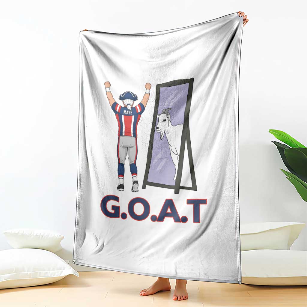 Number Ten Mirror Goat Throw Blanket Football Lover Gift TS12 Print Your Wear