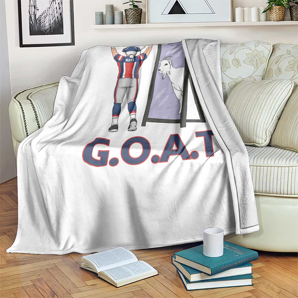 Number Ten Mirror Goat Throw Blanket Football Lover Gift TS12 Print Your Wear