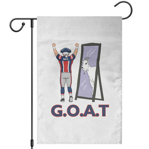 Number Ten Mirror Goat Garden Flag Football Lover Gift TS12 Black Print Your Wear