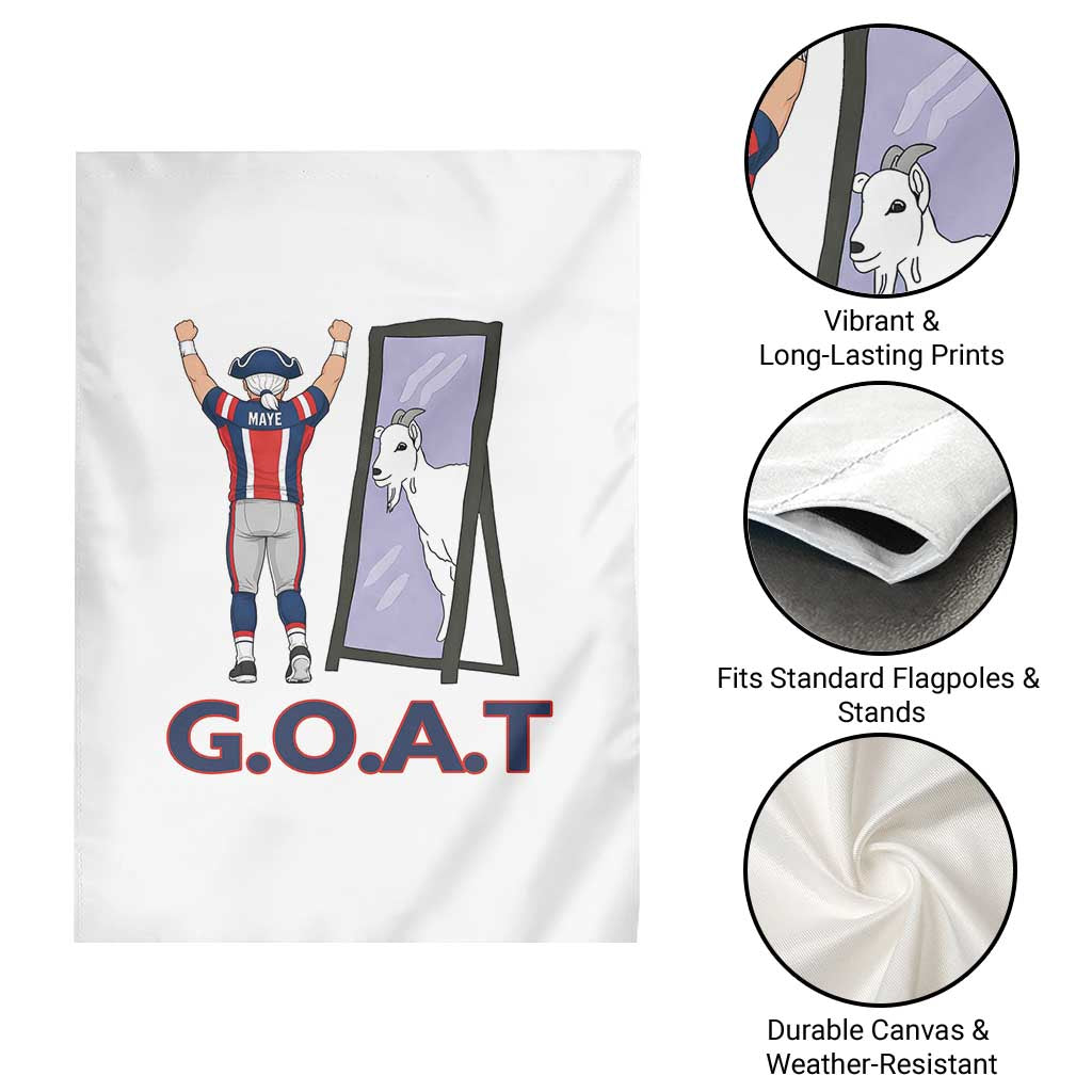Number Ten Mirror Goat Garden Flag Football Lover Gift TS12 Print Your Wear
