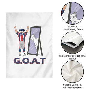 Number Ten Mirror Goat Garden Flag Football Lover Gift TS12 Print Your Wear