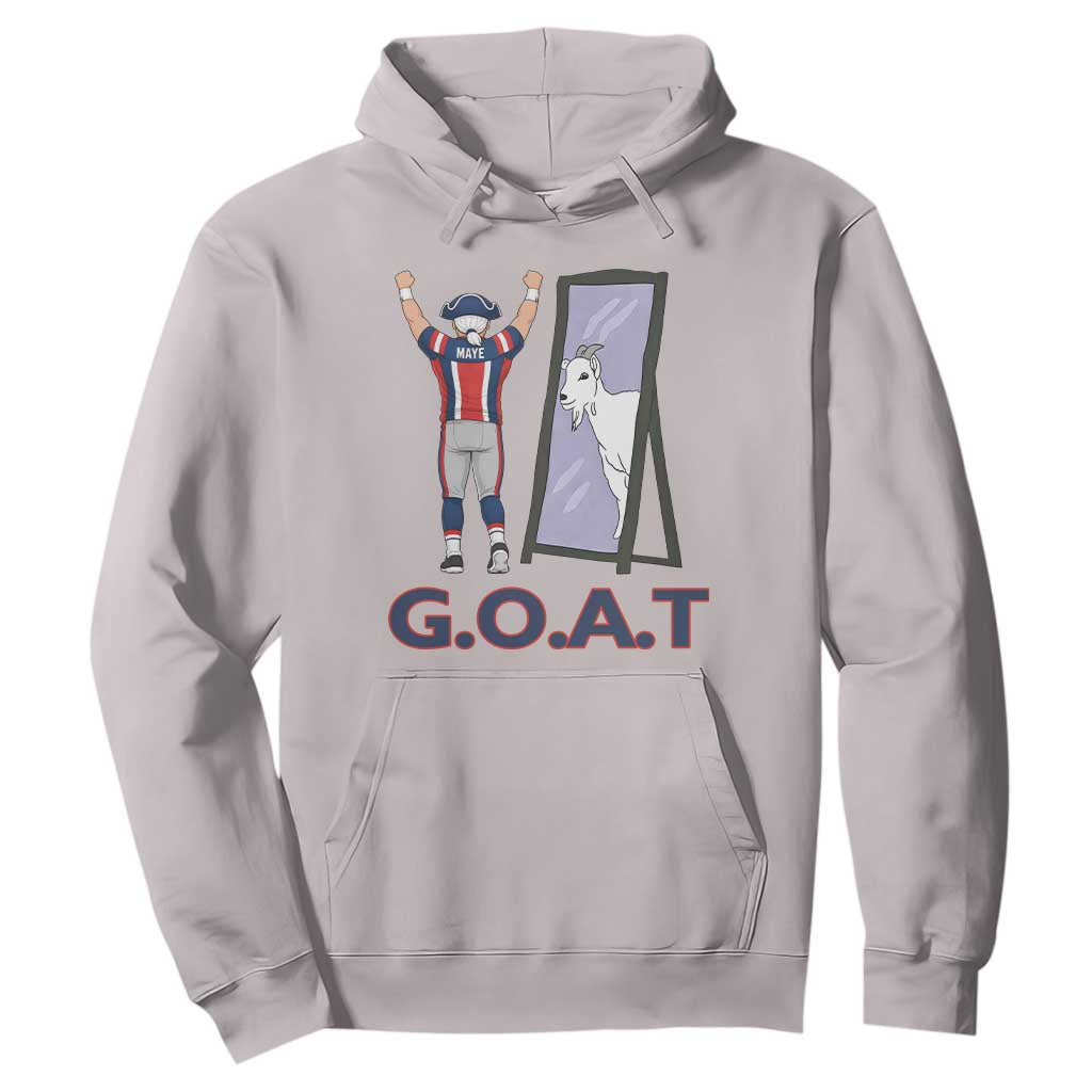 Number Ten Mirror Goat Hoodie Football Lover Gift TS12 Ice Gray Print Your Wear
