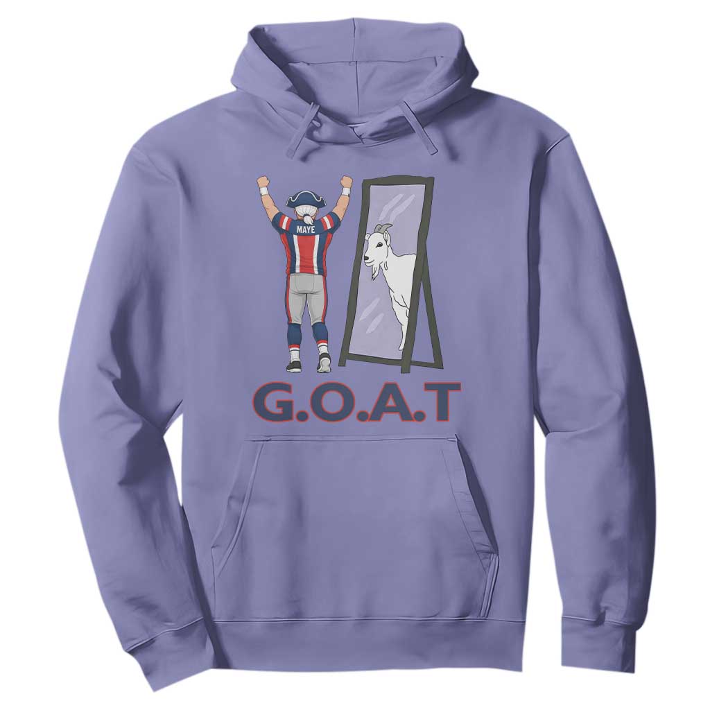 Number Ten Mirror Goat Hoodie Football Lover Gift TS12 Violet Print Your Wear