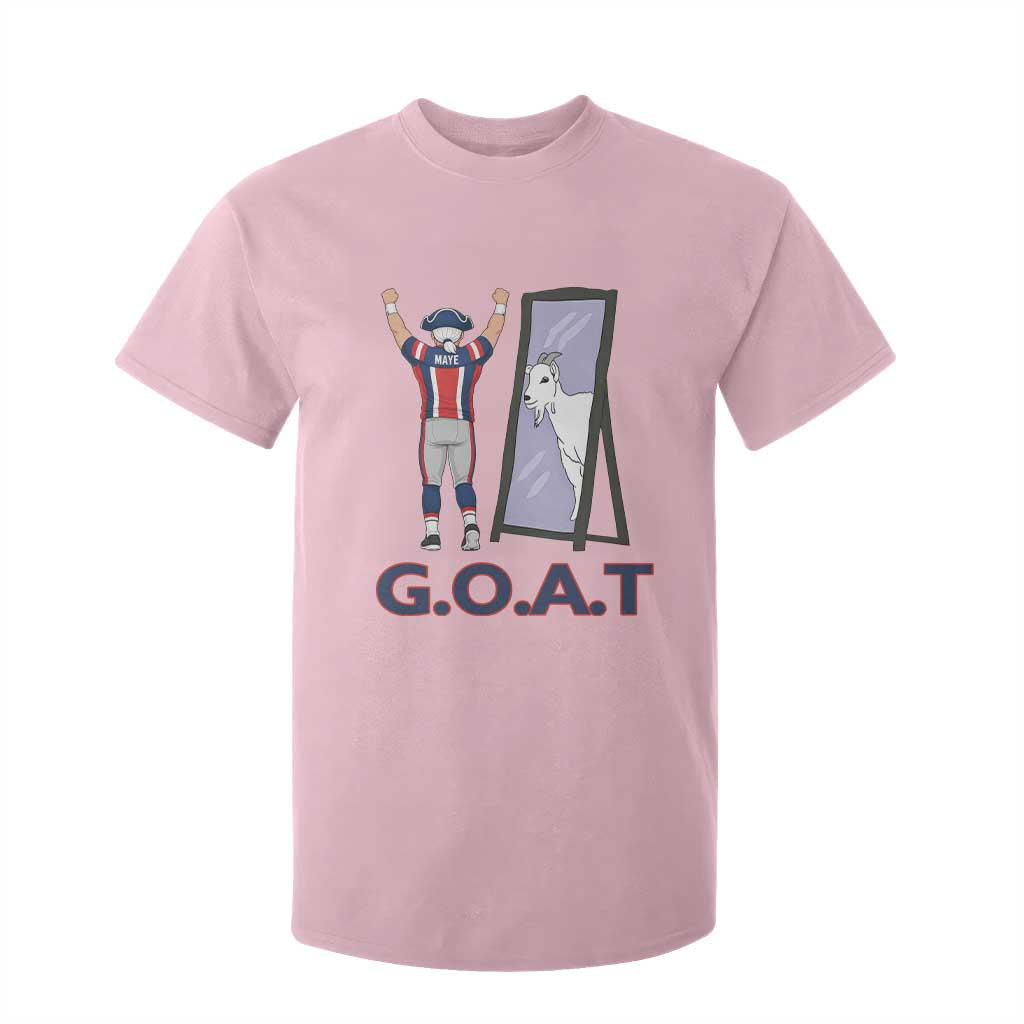 Number Ten Mirror Goat T Shirt For Kid Football Lover Gift TS12 Light Pink Print Your Wear