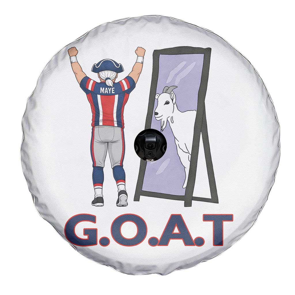 Number Ten Mirror Goat Spare Tire Cover Football Lover Gift TS12 Print Your Wear