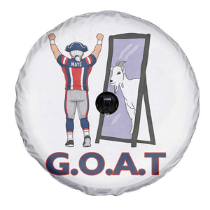 Number Ten Mirror Goat Spare Tire Cover Football Lover Gift TS12 Print Your Wear