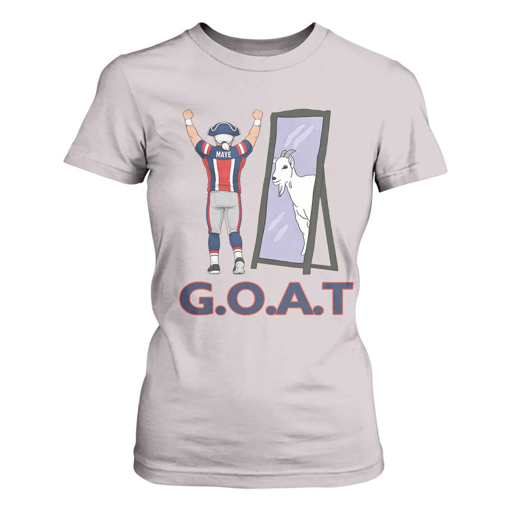 Number Ten Mirror Goat T Shirt For Women Football Lover Gift TS12 Ice Gray Print Your Wear