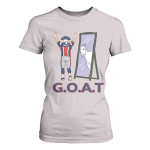 Number Ten Mirror Goat T Shirt For Women Football Lover Gift TS12 Ice Gray Print Your Wear