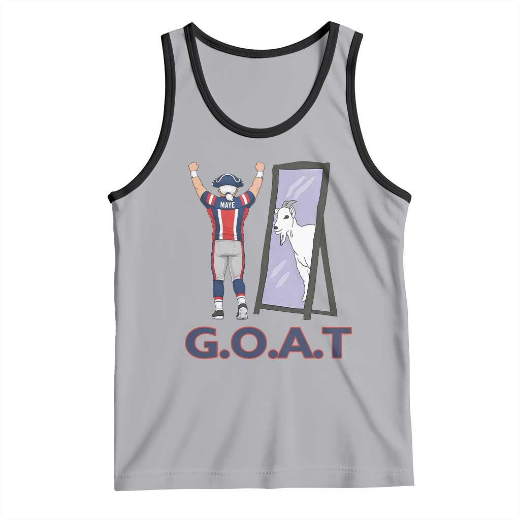 Number Ten Mirror Goat Tank Top Football Lover Gift TS12 Athletic Heather Black Print Your Wear