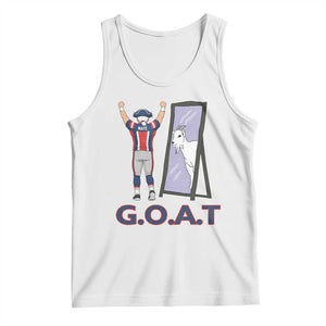 Number Ten Mirror Goat Tank Top Football Lover Gift TS12 White Print Your Wear