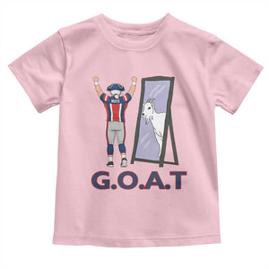 Number Ten Mirror Goat Toddler T Shirt Football Lover Gift TS12 Light Pink Print Your Wear