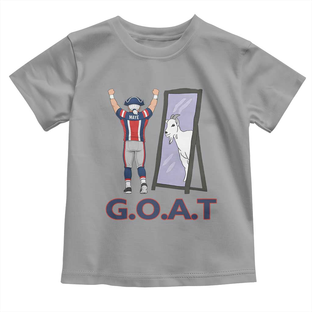 Number Ten Mirror Goat Toddler T Shirt Football Lover Gift TS12 Sport Gray Print Your Wear