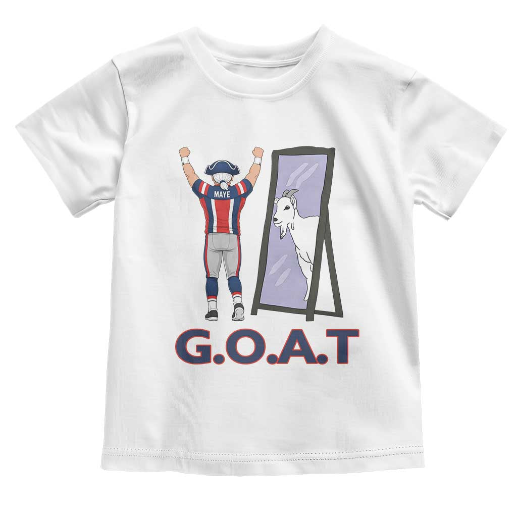 Number Ten Mirror Goat Toddler T Shirt Football Lover Gift TS12 White Print Your Wear