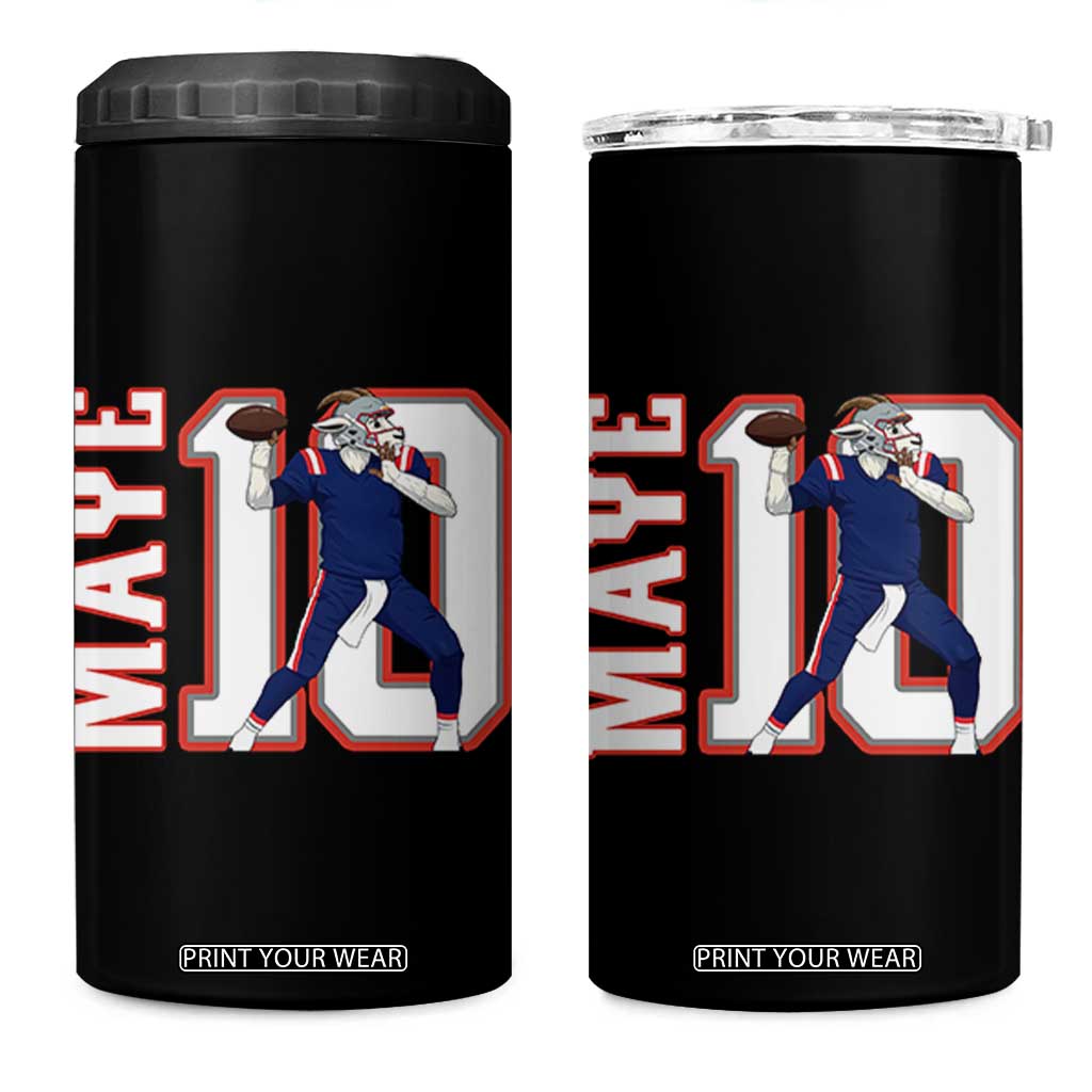 Maye Lover 4 in 1 Can Cooler Tumbler QB 10 Player Fan TS12 One Size: 16 oz Black Print Your Wear